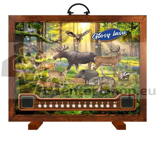 Prenosná zvuková tabuľa Hlasy lesa.webp