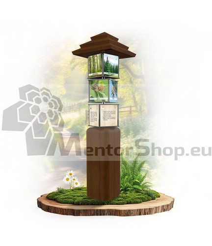 Exteriérová edukačná hra Svetovid - Lesné dreviny