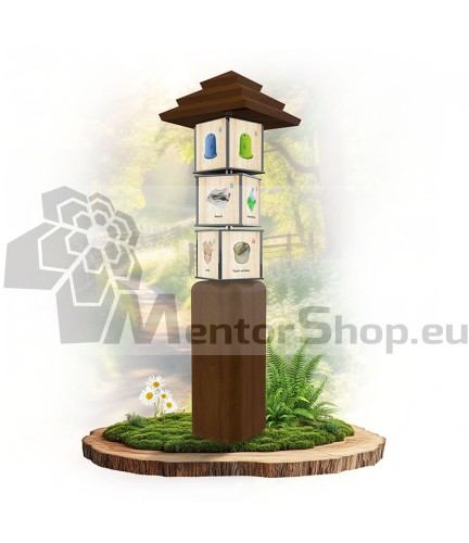 Exteriérová edukačná hra Svetovid - Separovanie odpadov