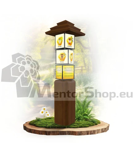 Exteriérová edukačná hra Svetovid - Poznávame medy