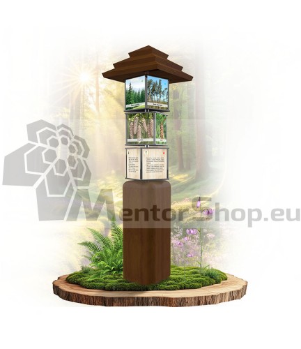 Exteriérová edukačná hra Svetovid - Ihličnaté dreviny