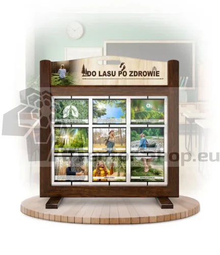 Prenosná edukačná hra - Do lesa za zdravím