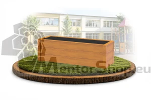DREVENÝ KVETINÁČ 