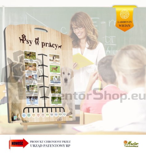 Prenosná edukačná hra - Pracovné psy