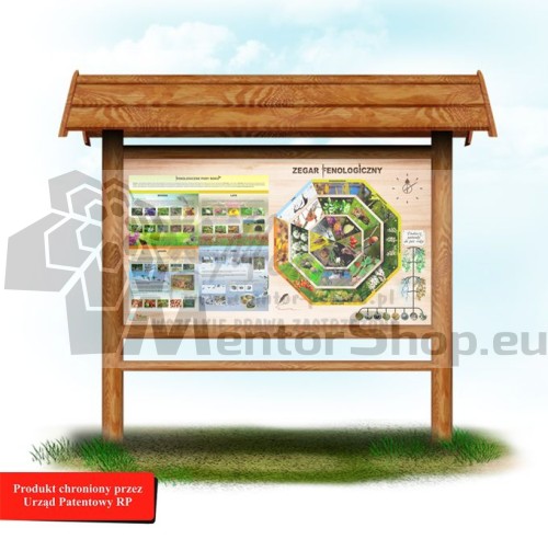 Exteriérová edukačná hra Fenologické hodiny