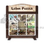 Prenosná hra – Lesné puzzle LESNÁ MATERSKÁ ŠKOLA